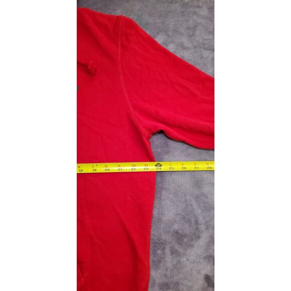 '47Tampa Bay Buccaneers Sz L Mens Red NFL Football Logo Sweatshirt Hoodie C14-25 - Picture 3 of 8